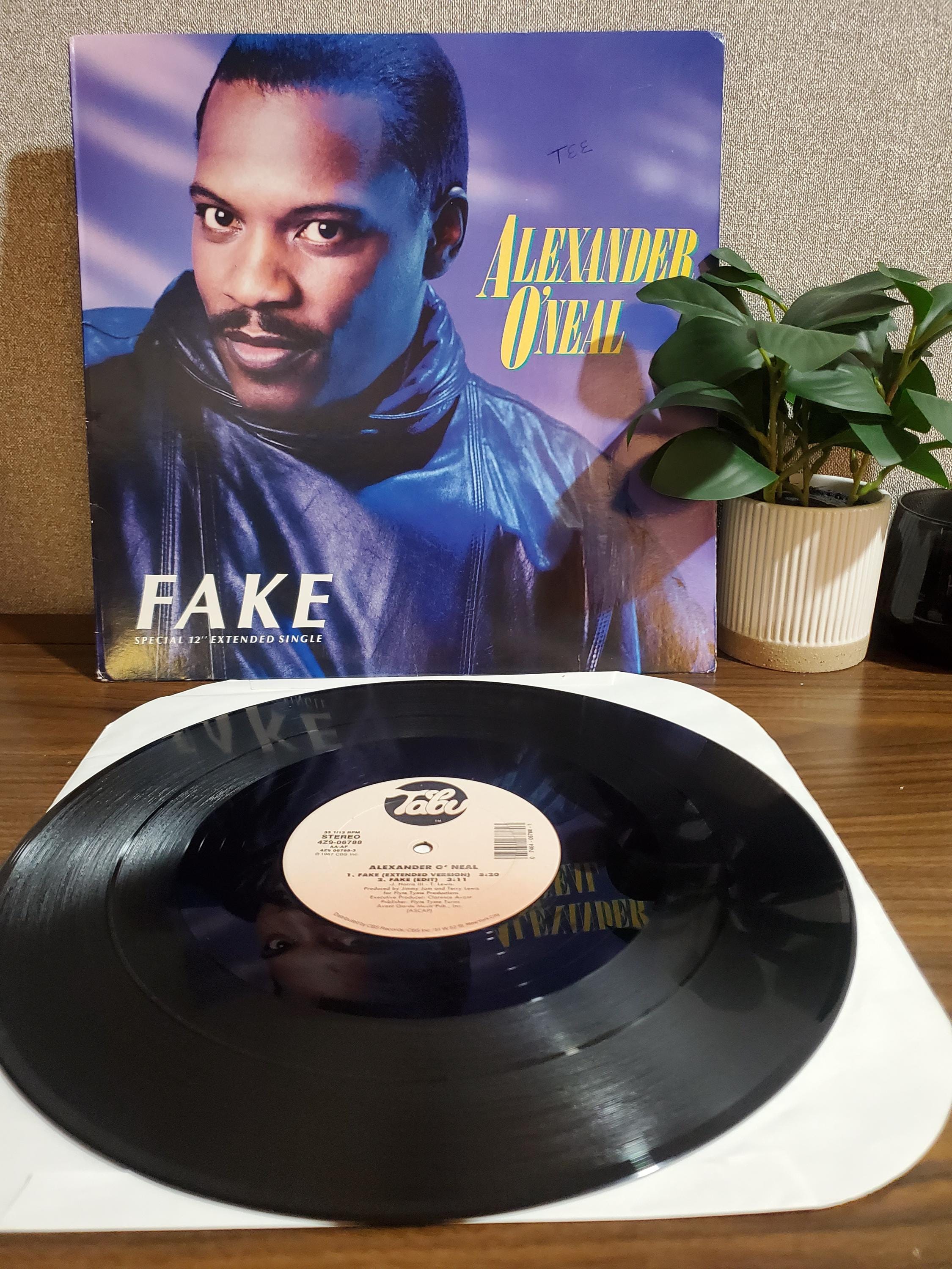 Alexander O'neal, Fake Special Extended Single 1987 LP Vinyl