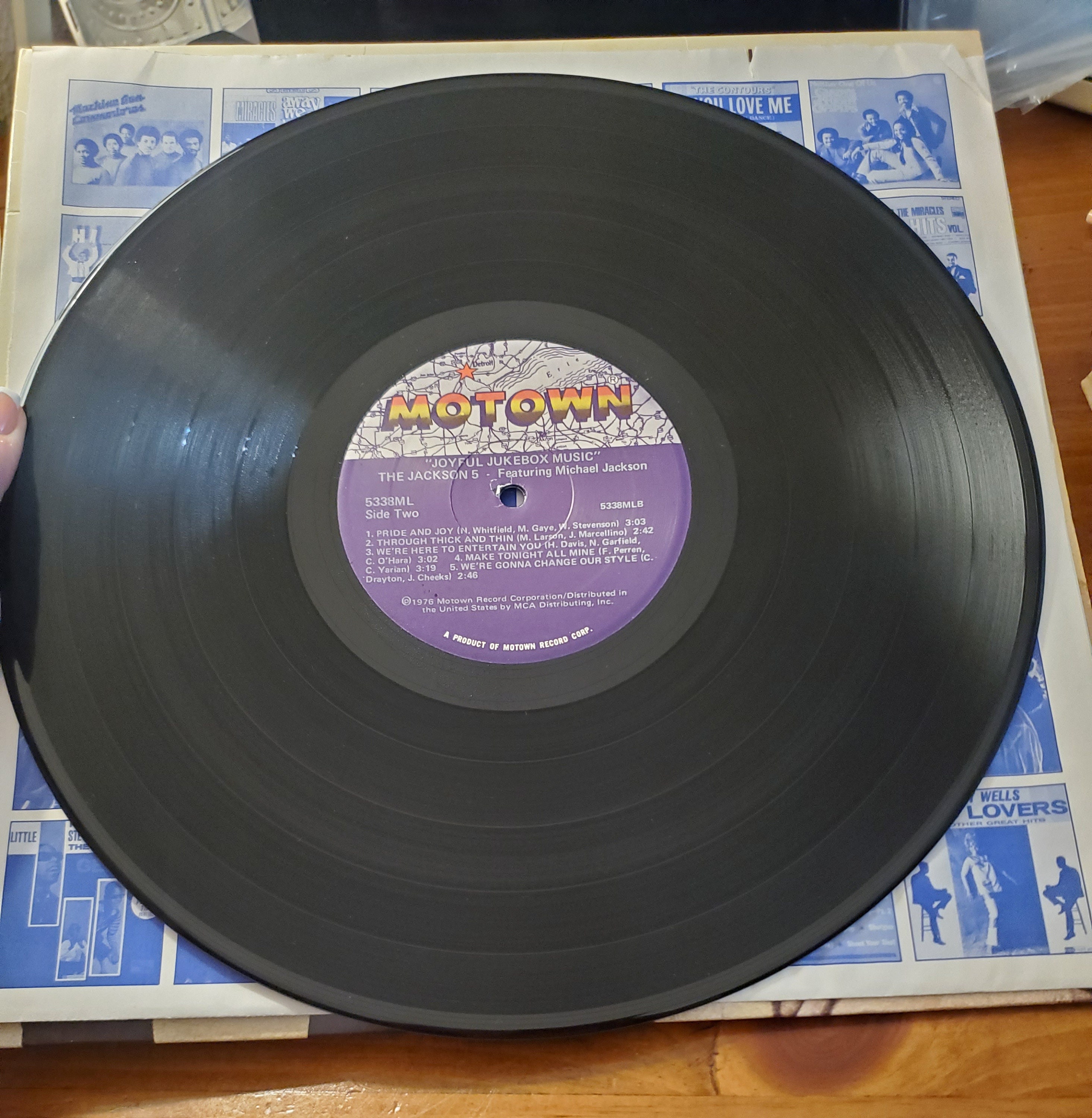 The Jackson 5 Featuring Michael Jackson , LP 12