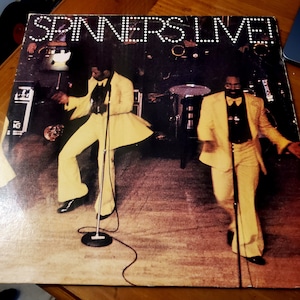 Spinners live !!1975 2×Vinyl
