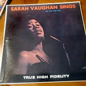Sarah Vaughan &quot;True high fidelity&quot;1956