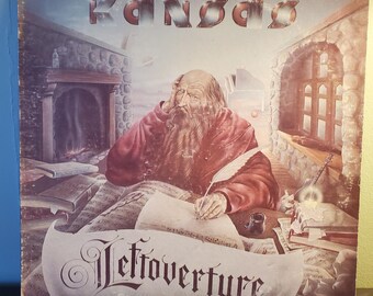 Kansas Leftoverture Vinyl Record 1976 Progressive Rock Vinyl Record