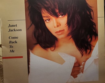Janet Jackson LP 12', Come back to me maxi- singer, LP Vinyl Record