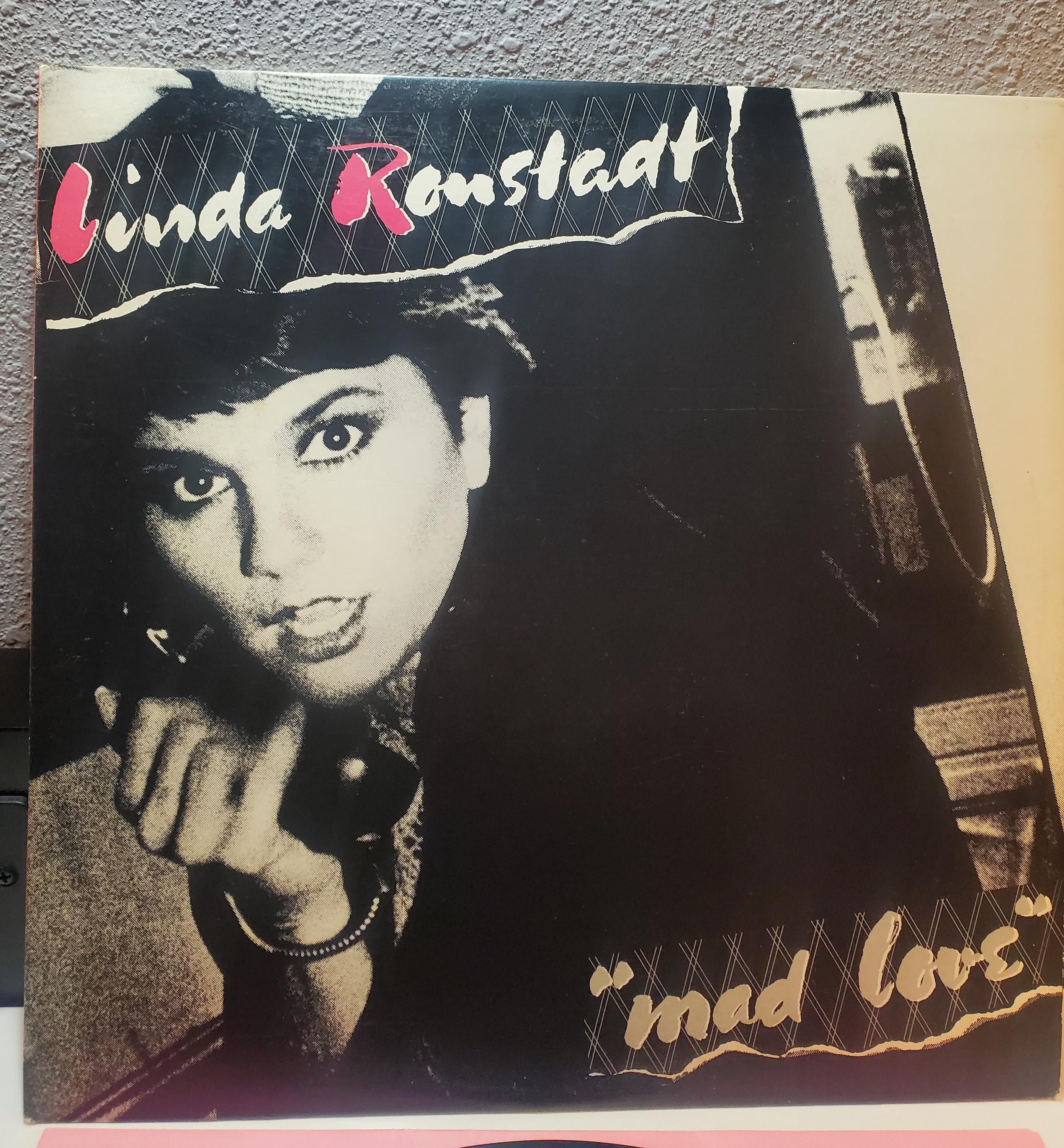 Linda Ronstadt LP 1980 LP , Mad Love Vinyl Record - Etsy