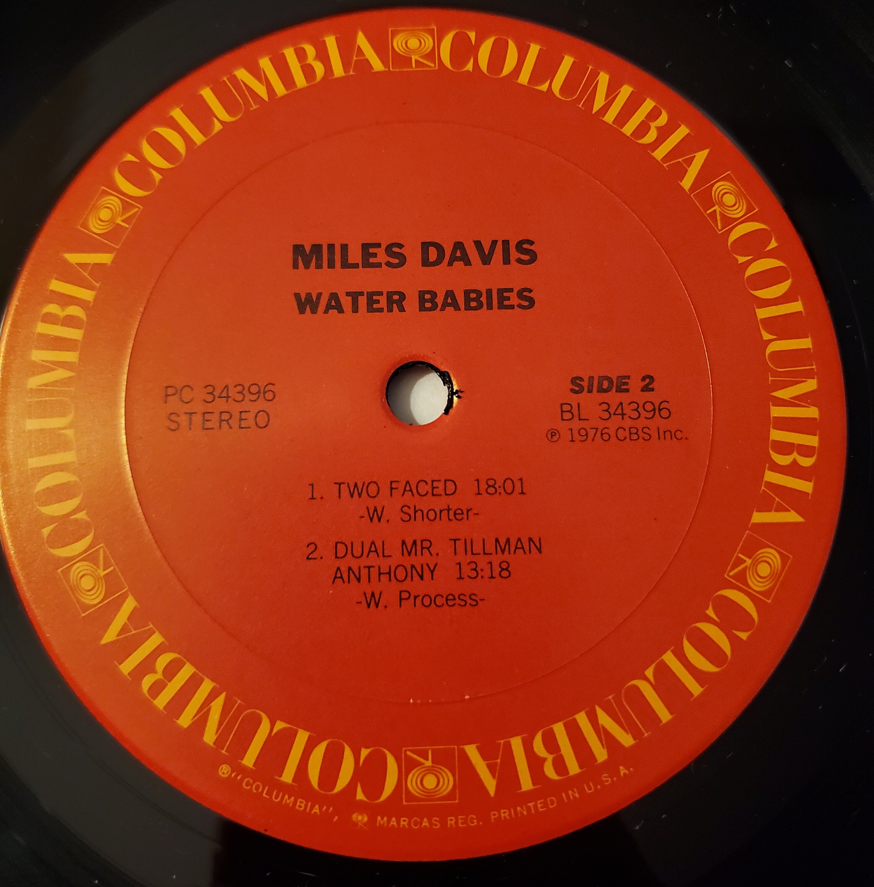 洋楽 Miles Davis LP water babies us Miles Davis 