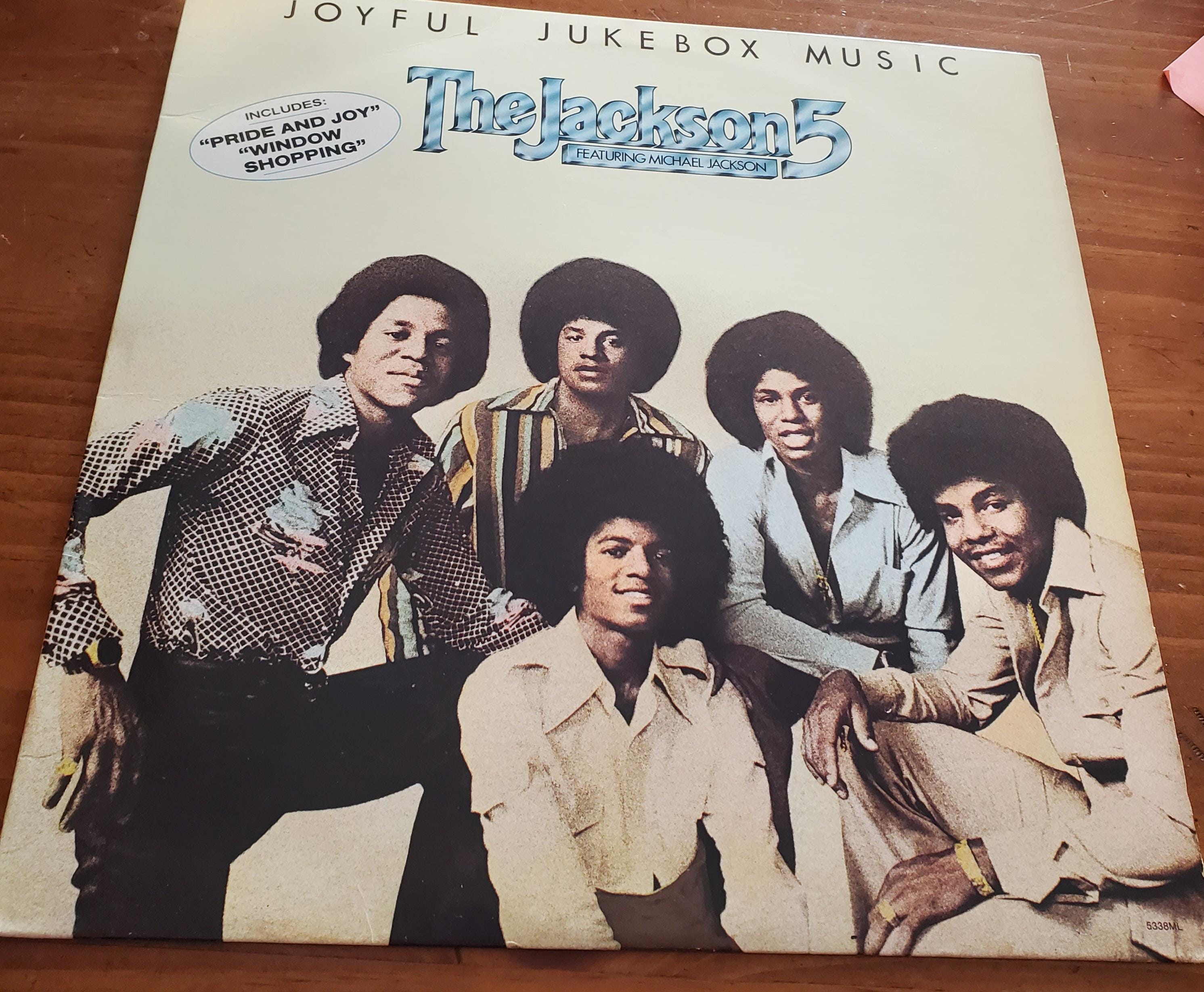 【 美品 】 Jackson 5 / Joyful Jukebox Music The Jackson 5 Featuring Michael Jackson , 1976,USALP 12