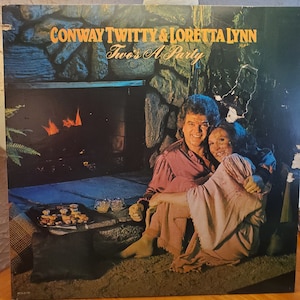 Conway Twitty & Loretta Lynn &quot; Two A Party&quot; LP , USA
