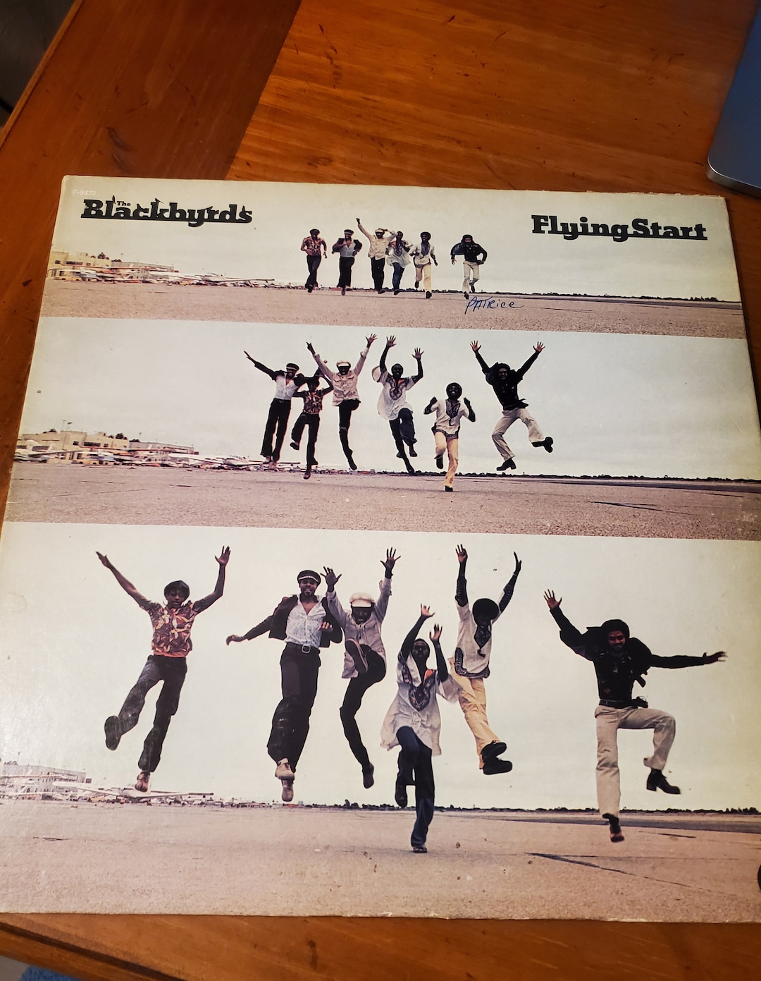 THE BLACKBYRDS FLYING START LP JAPAN PRESS 帯付き RARE GROOVE