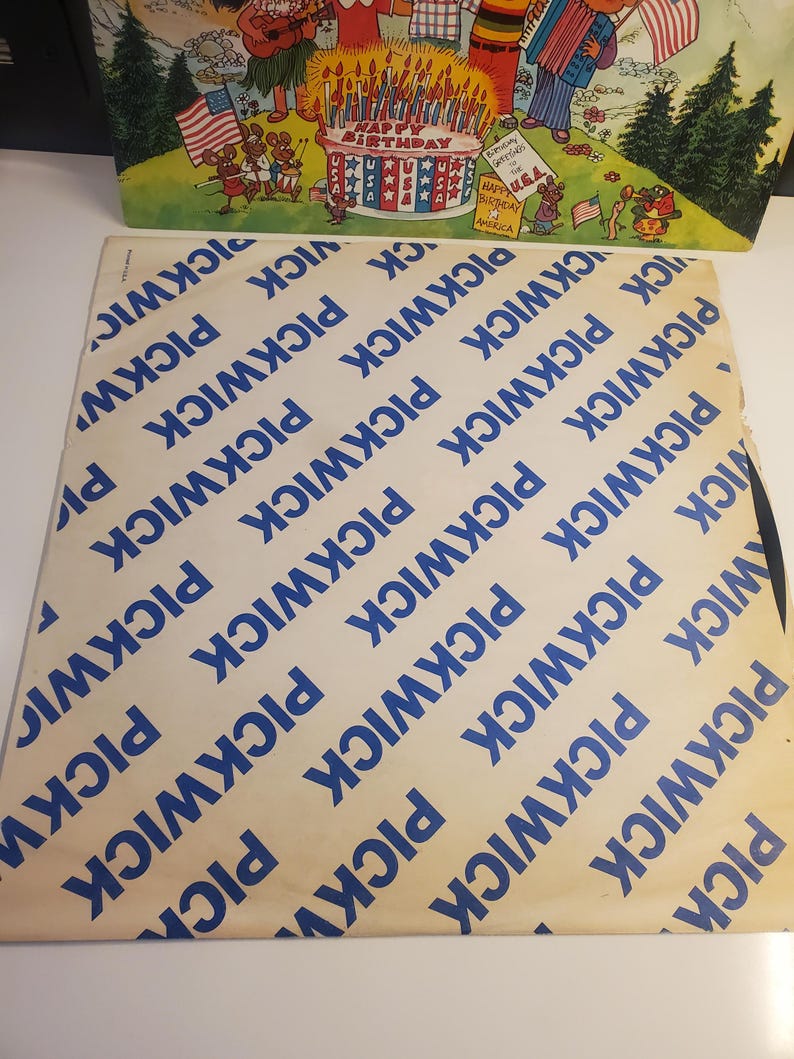 Happy Birthday to America , Mr Pickwick Vinyl LP Record 1974 Rare ...