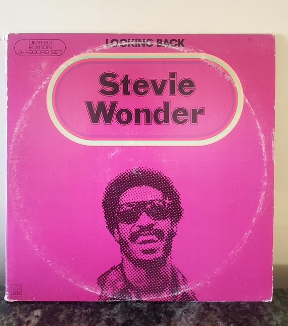 Stevie Wonder 'looking Back' Vinyl Record, 3 Record Set,40 Song