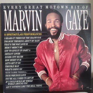 Marvin Gaye Vinyl Every Great Motown Hit Of Marvin Gaye,Rare 1983,USA