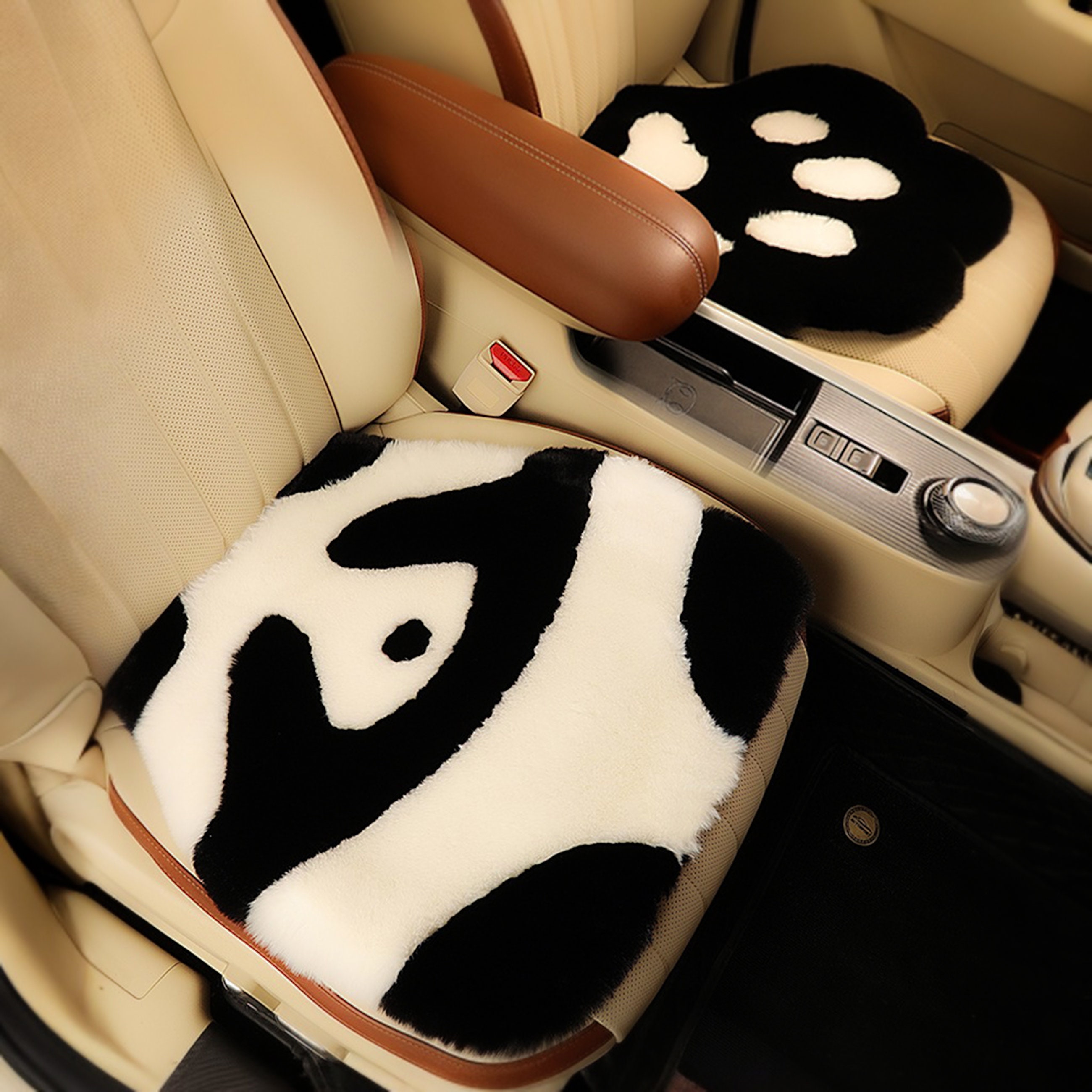 Panda Car Seat Cover 