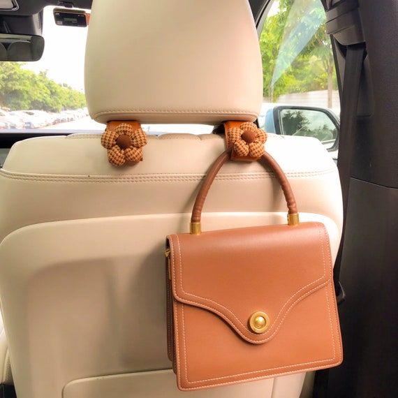 1PCS Purse Hook Holder For Car, Car Seat Headrest Hooks For Purses And Bags,  Adjustable Hidden Metal Hooks For Car Handbag | SHEIN USA