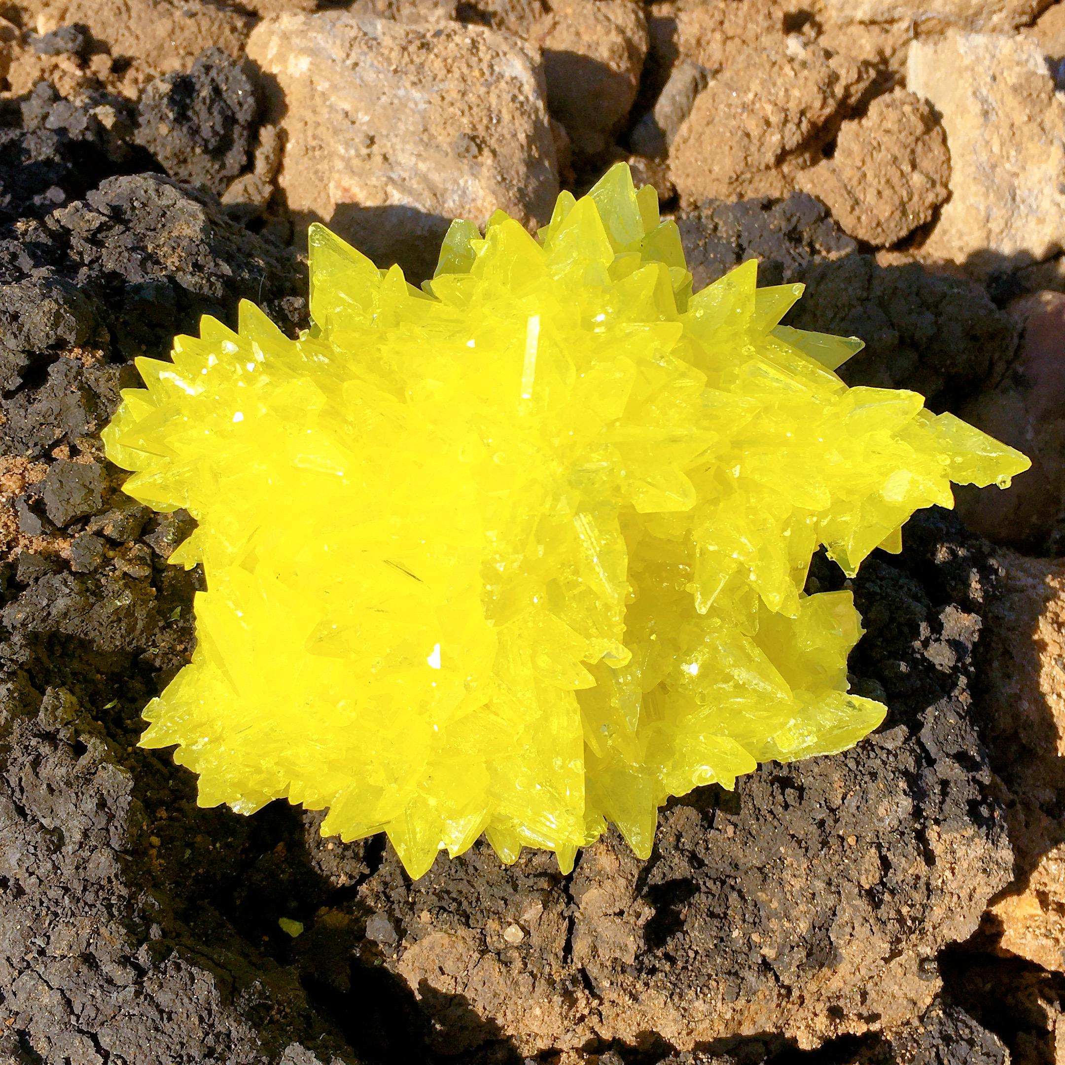 Sulfur Crystal - Etsy