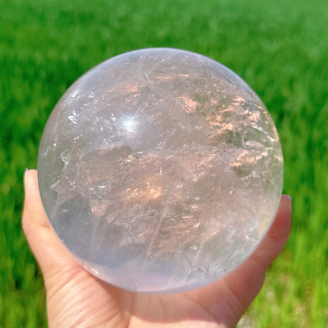 Pietra Preziosa Naturale Sfera Rotonda Pietra Mista Reiki Chakra Guarigione P - Foto 4