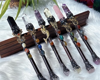 フェアリーワンド＊水晶 現在、この商品の在庫はありません - Etsy