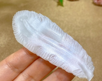 Natural Selenite Feather,Quartz Crystal Feather,Mineral Specimen,Reiki healing,Energy Crystal,Crystal Gift,Home Decor,Rock, Feather Figurine