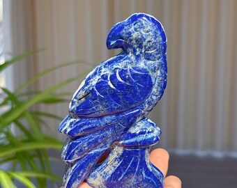 Natural Lapis Lazuli Eagle,Quartz Crystal Eagle,Mineral Samples,Crystal Animal,Home Decor,Reiki Healing,Crystal Gift,Crystal Sculpture