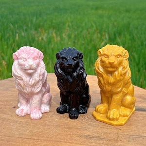 4&quot; Natural Quartz Crystal Lion,Crystal Animal,Mineral Samples,Home Decor,Reiki Heal,Crystal Gift,Collection,Crystal Energy,Crystal Sculpture