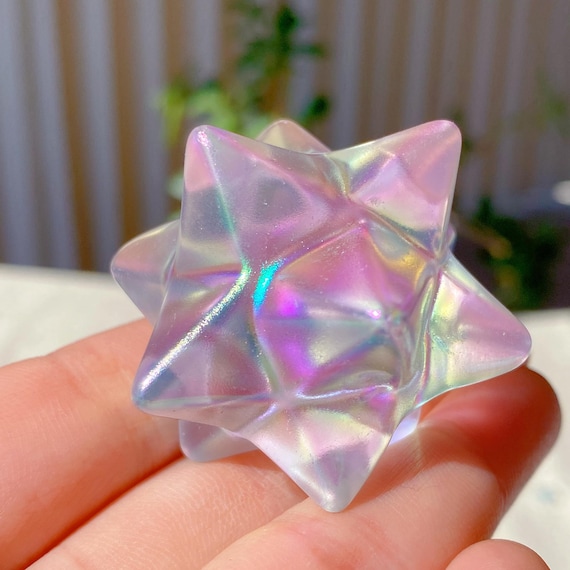 AAAAAAAA級天然フローライトマカバB0629/YS/2570/200D 限定品】 AAAAAAAA級天然フローライトマカバ（Merkaba Crystals）0629
