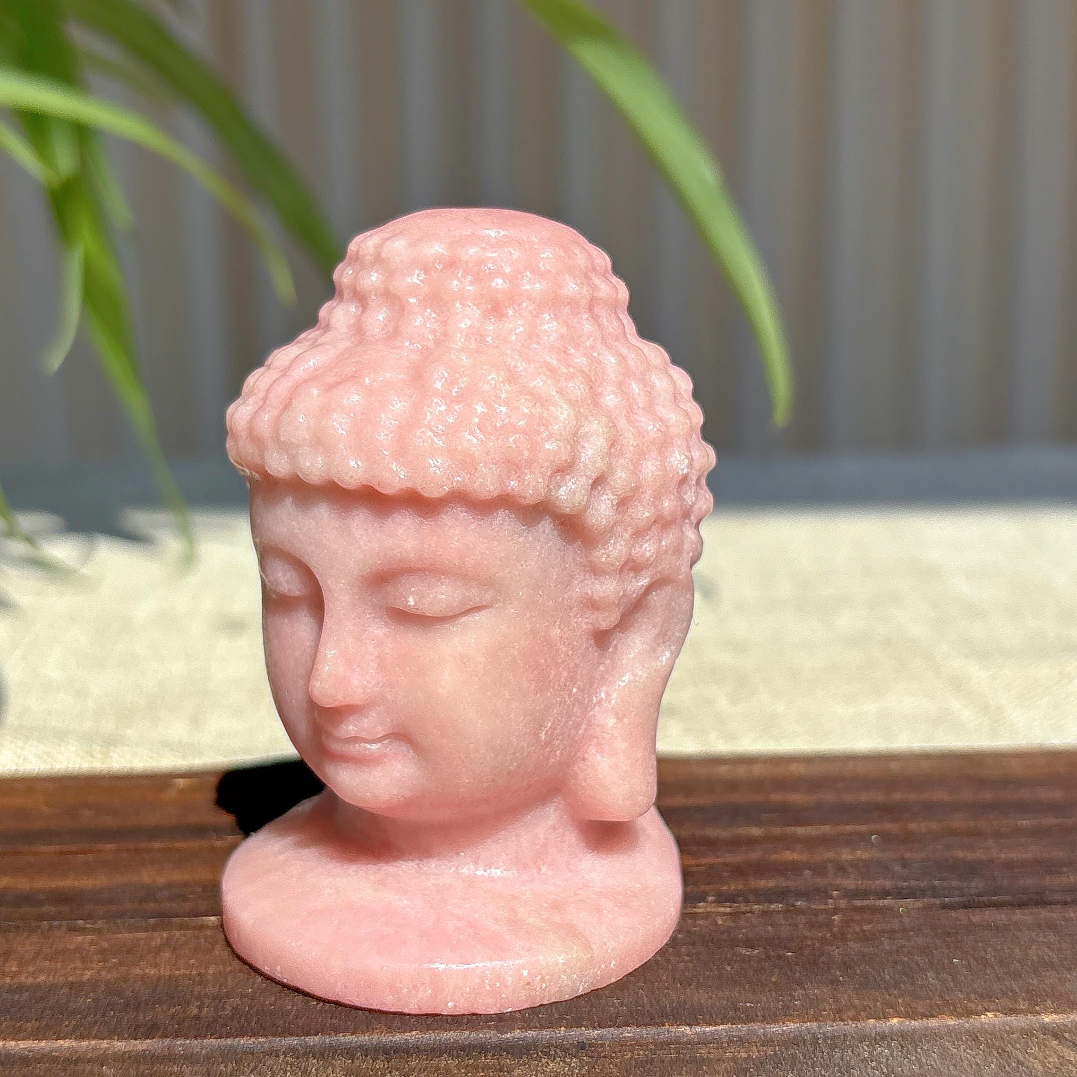 Natural Pink Opal Buddha,quartz Crystal Buddha,mineral Specimen