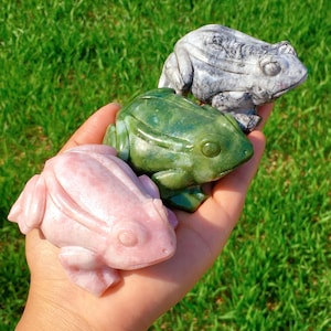Natural Pink Opal Frog,Quartz Crystal Frog,Crystal Sculpture,Collection,Crystal Gift,Crystal Carved,Mineral Specimen