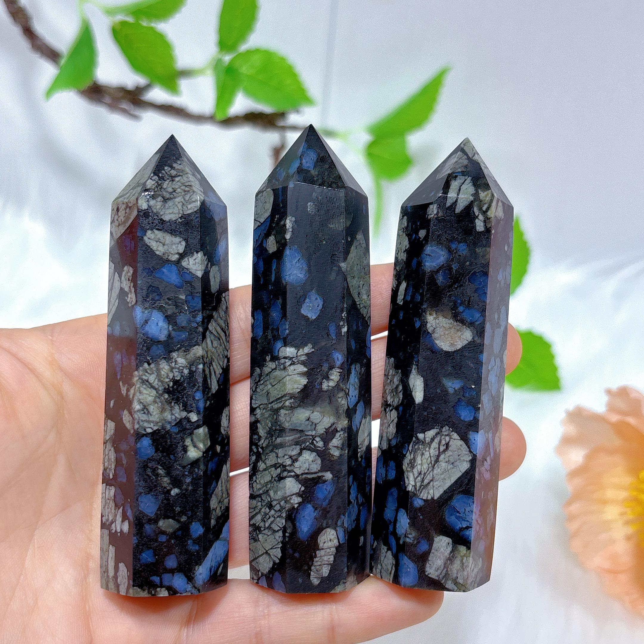 Natural Llanite Tower Point Wand,Llanite Obelisk,Crystal Tower,Quartz Obelisk,Energy Crystal,Reiki Heal,Mineral Sample,Collection,Gifts 1pc