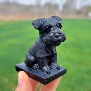 Natural Quartz Crystal Dog,Obsidian Dog,Mineral Specimen,Reiki healing,Crystal Gift,Crystal Energy,Crystal Animal,Collection,Home Decoration