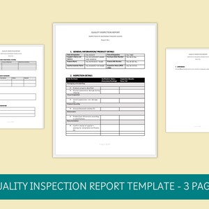 Quality Inspection Report, Incoming Inspection, Quality Audit, Inspection Checklist, Product Quality Inspection Receiving Inspection
