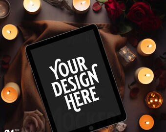 Bookstagram Dark Romance Template | eBook Mockup | ebook cover | blank ipad mockup | blank digital book cover | Book Mockup Canva | History