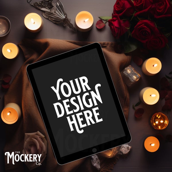 Bookstagram Dark Romance Template | eBook Mockup | ebook cover | blank ipad mockup | blank digital book cover | Book Mockup Canva | History