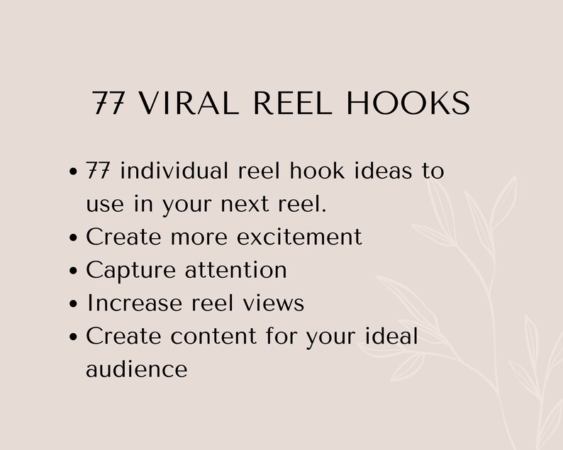 Reel Hooks - Etsy