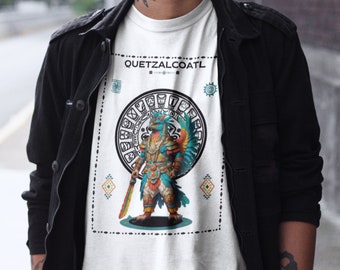 Unveil the Hidden Power of Quetzalcoatl, the Feathered Serpent, the Mesoamerican deity in a unique design