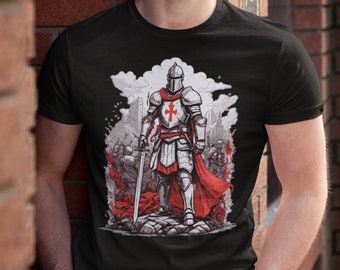 Dive into the Legend of the Templars with Our T-shirts, Uncover Power and History in Every Design