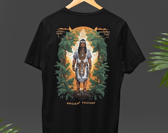 Discover the mysticism of the Aboriginal shaman and the magic of ancestral cultures on this soft cotton tee