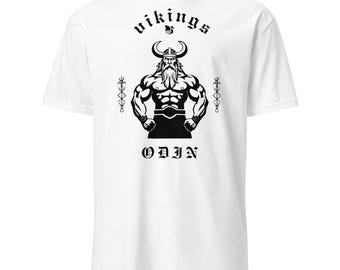 Step into the legend of Odin and embrace your warrior spirit with this soft and comfortable t-shirt.