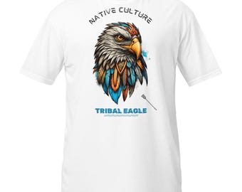 Native American Tribal Eagle Mystic T-Shirt | Unisex Tribal Eagle Design Fashion