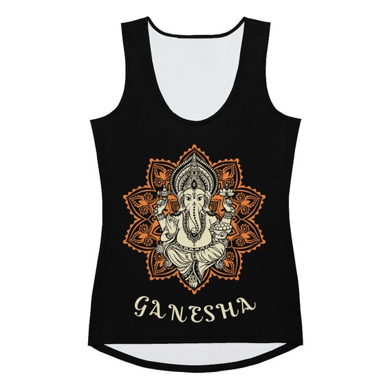 White Ganesha Tank Top White Ganesha Tank Top