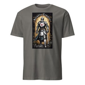KNIGHTS TEMPLAR T-SHIRT | Medieval Crusader | Symbol of Honor and Faith