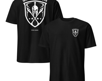 Spartan Coat of Arms T-Shirt, Explore the Spirit of Medieval Warriors