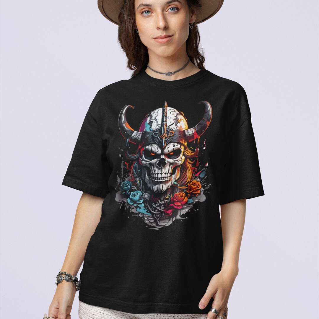 Viking Cartoon Norse Men's Short Sleeve Shirt main image 1