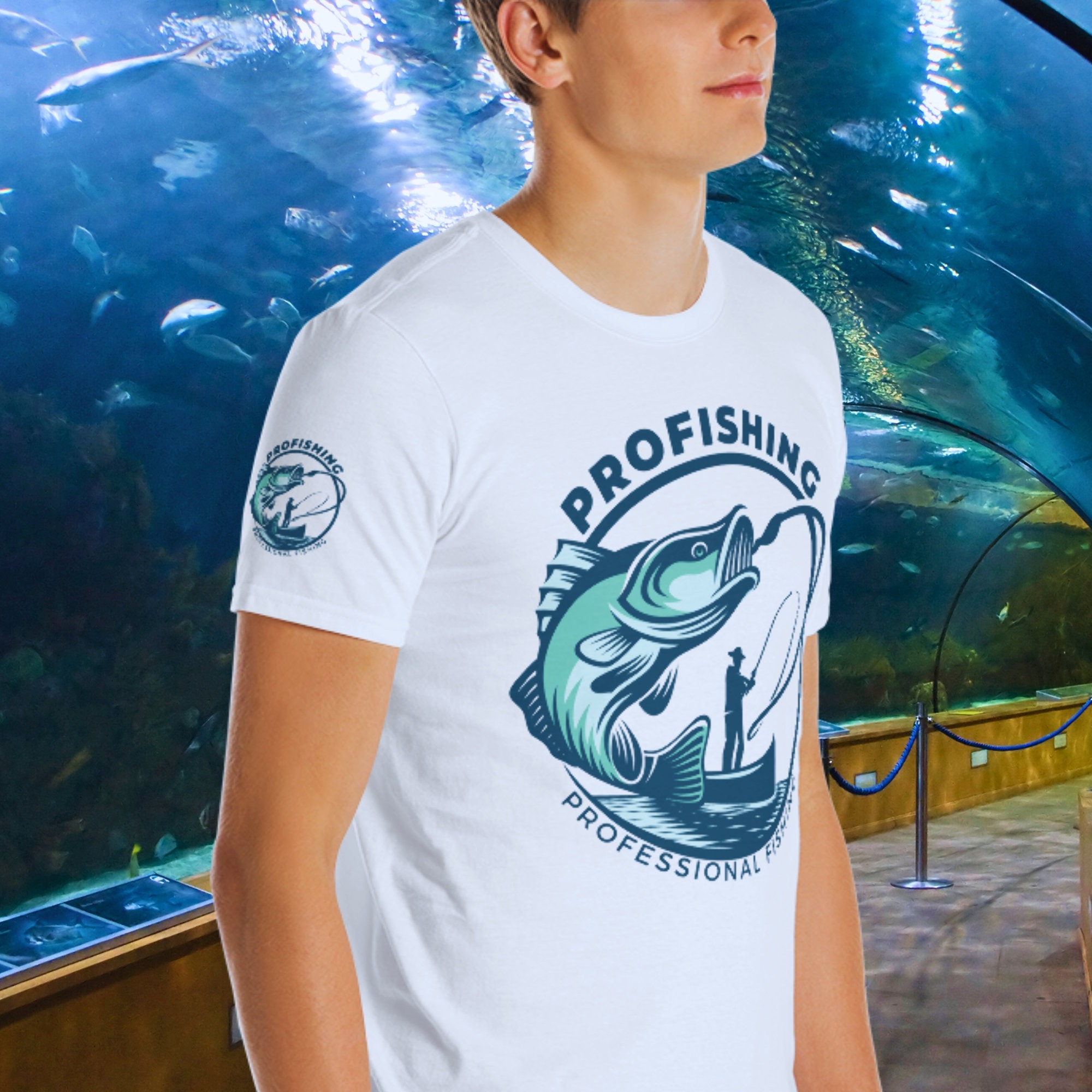Veste De Pêche Signature THE FISHING FOUNDATION - Taille M Jaune - Rare Et Tous Temps