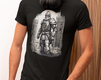 Immerse Yourself in the Epic Medieval Era with Our Unisex Templar Knights T-Shirt, High-Quality Print, Meticulously designed, Premium Cotton