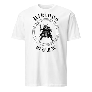 ODIN NORDIC T-SHIRT | Viking Power and Mythology | Runic Alphabet Design