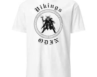 ODIN NORDIC T-SHIRT | Viking Power and Mythology | Runic Alphabet Design