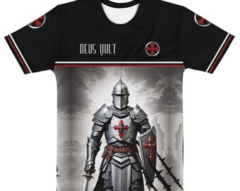 Knights Templar T-shirt, a shield against invaders and a symbol of unbreakable honor