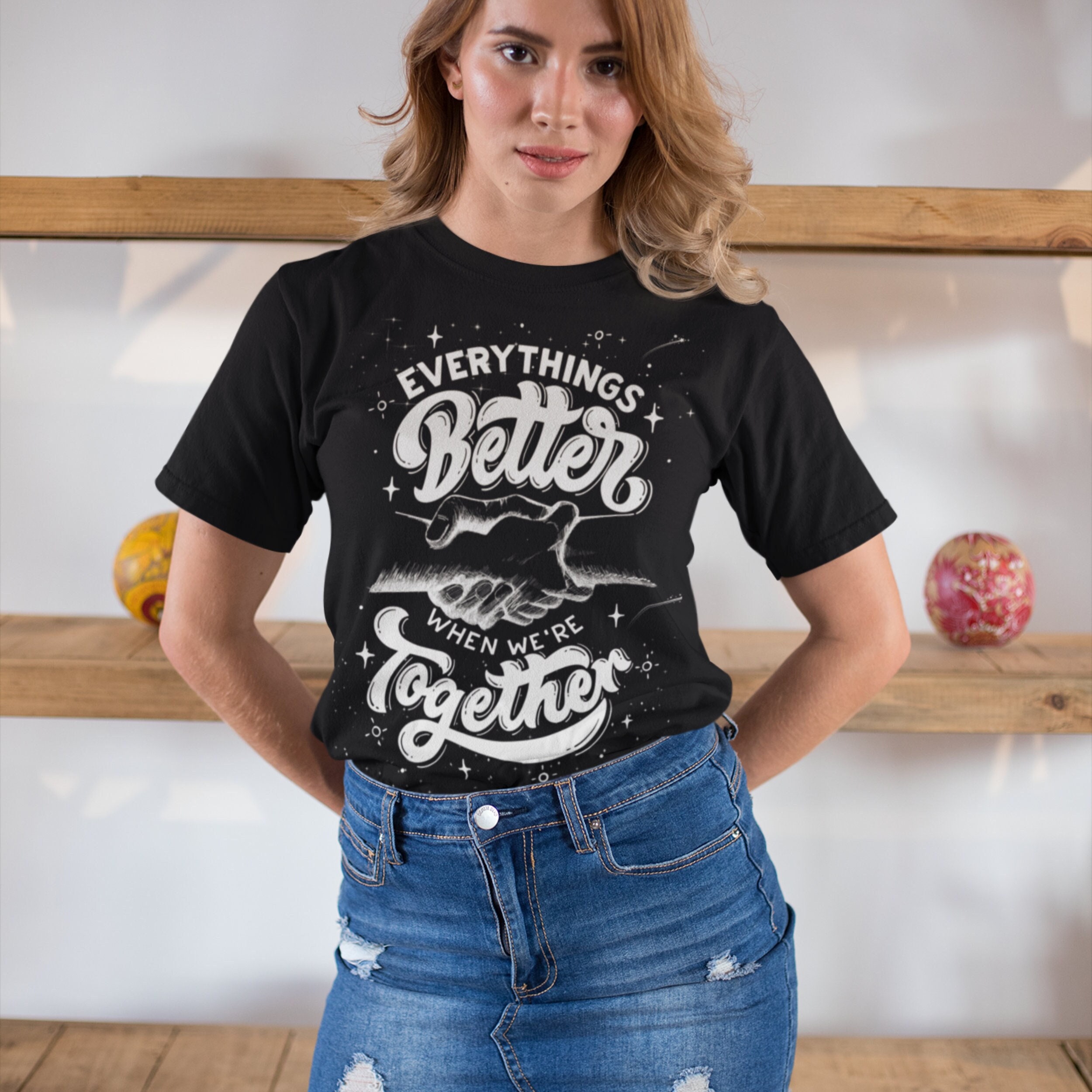 Camiseta con frase de amor Etsy Espana