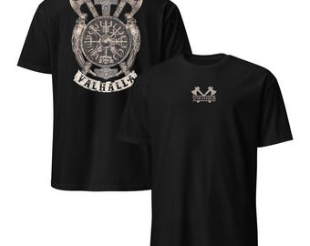 Viking T-shirt with Valhalla Back Print | Power and Nordic Spirit in a soft and quality garment