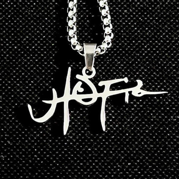 Utopia Chain, Silver Stainless Steel Necklace American Rapper Hip Hop Travis Album Gift, sturdy and durable chain