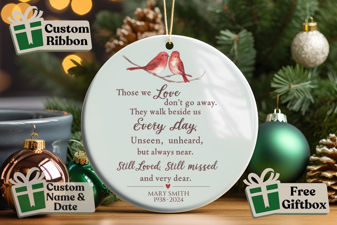 First Christmas Without A Loved One Gift