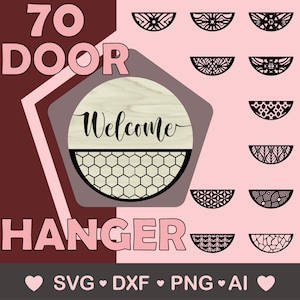 Pacote Svg de 70 sinais redondos + 10 pacotes SVG de texto de boas-vindas, Bem-vindo à nossa casa Svg, Sinal de varanda Svg, Poor Hanger Svg, Sinal de boas-vindas Svg,